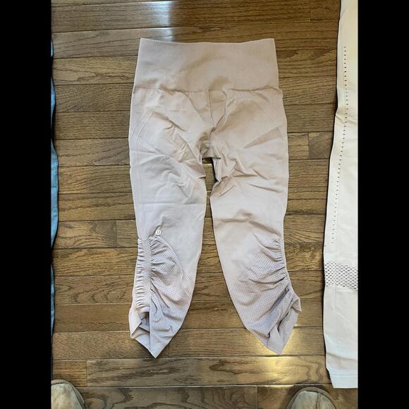 lululemon athletica Pants - Lululemon. X Taryn Toomey seamless crop leggings small